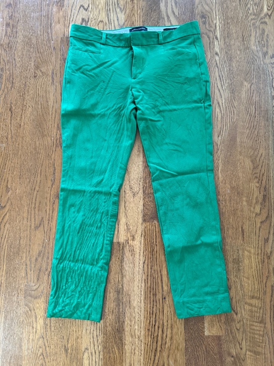 Banana Republic Pants - Banana Republic Sloan Cropped Ankle Pant - Green - Size 6